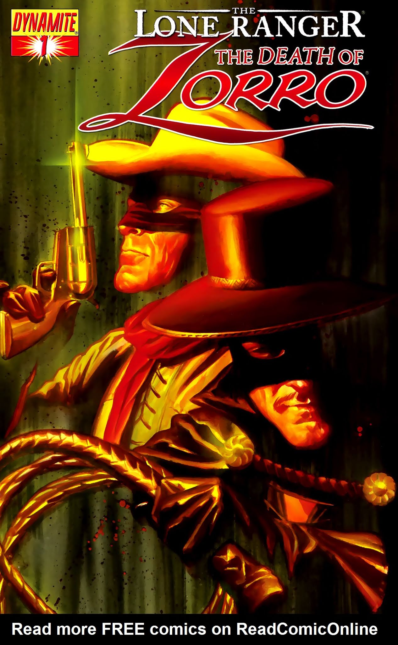Read online The Lone Ranger & Zorro: The Death of Zorro comic -  Issue #1 - 1