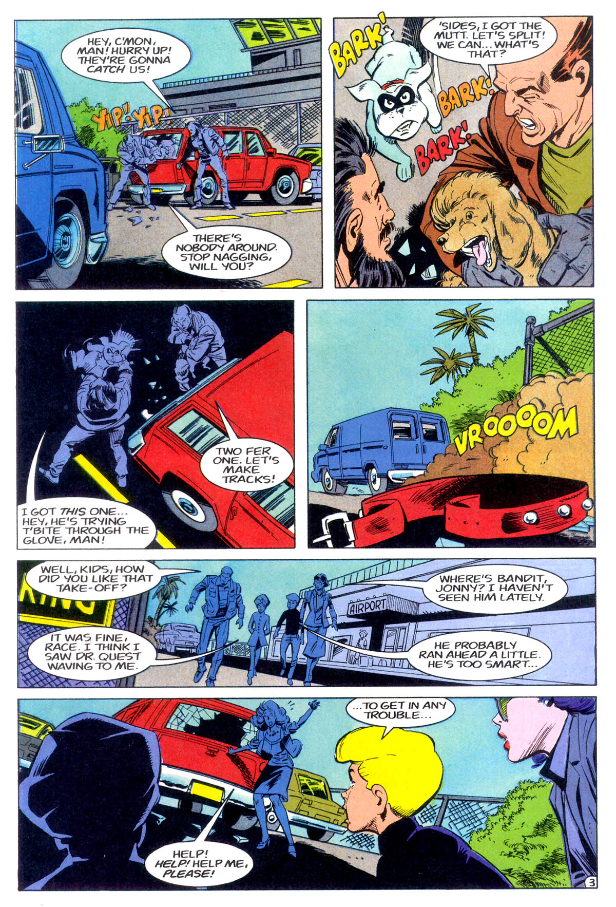 Read online Jonny Quest comic -  Issue #11 - 6
