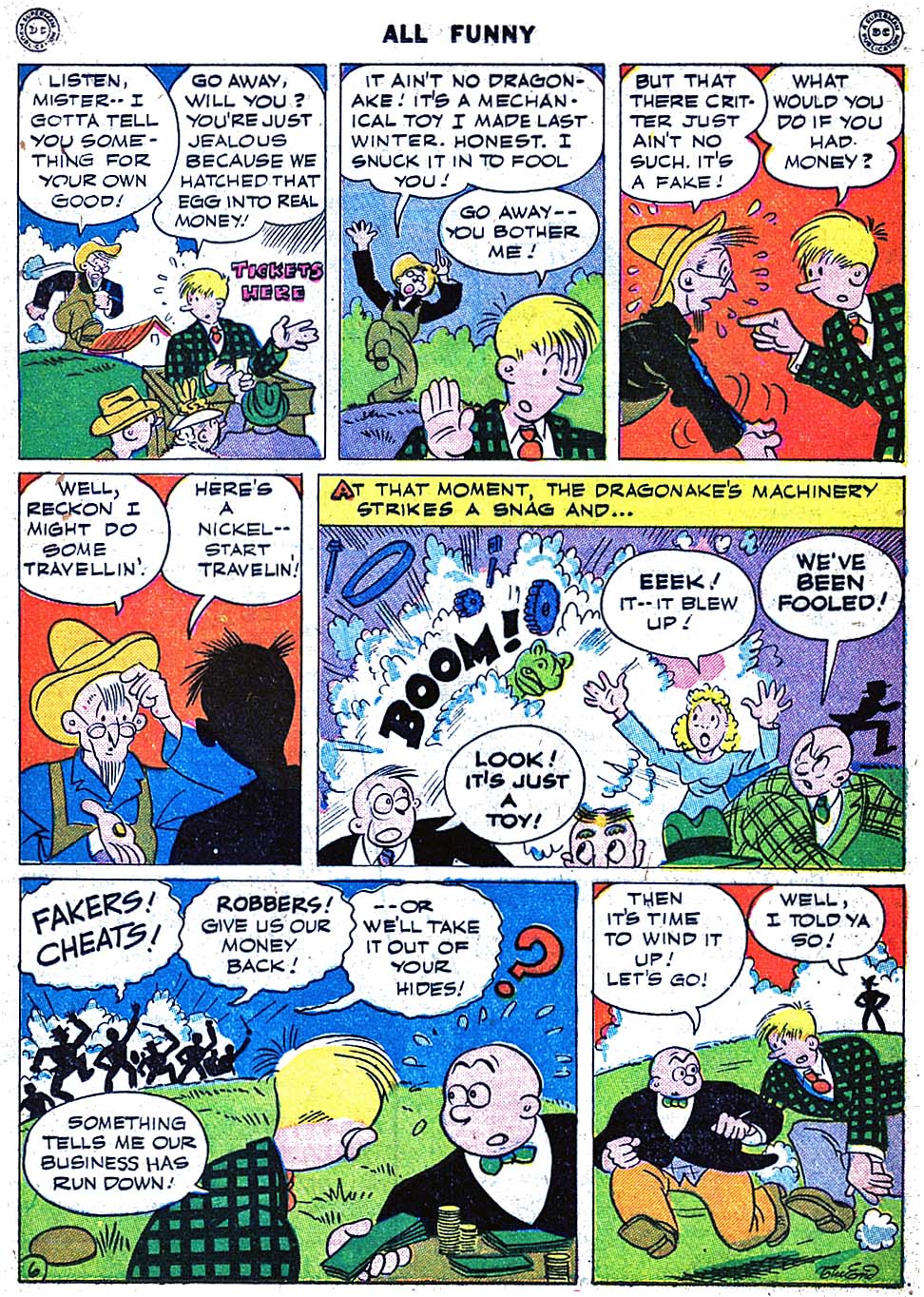 Read online All Funny Comics comic -  Issue #6 - 25