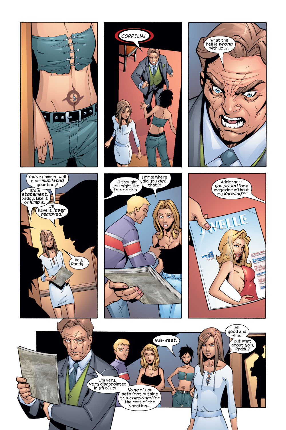 Read online Emma Frost comic -  Issue #4 - 21