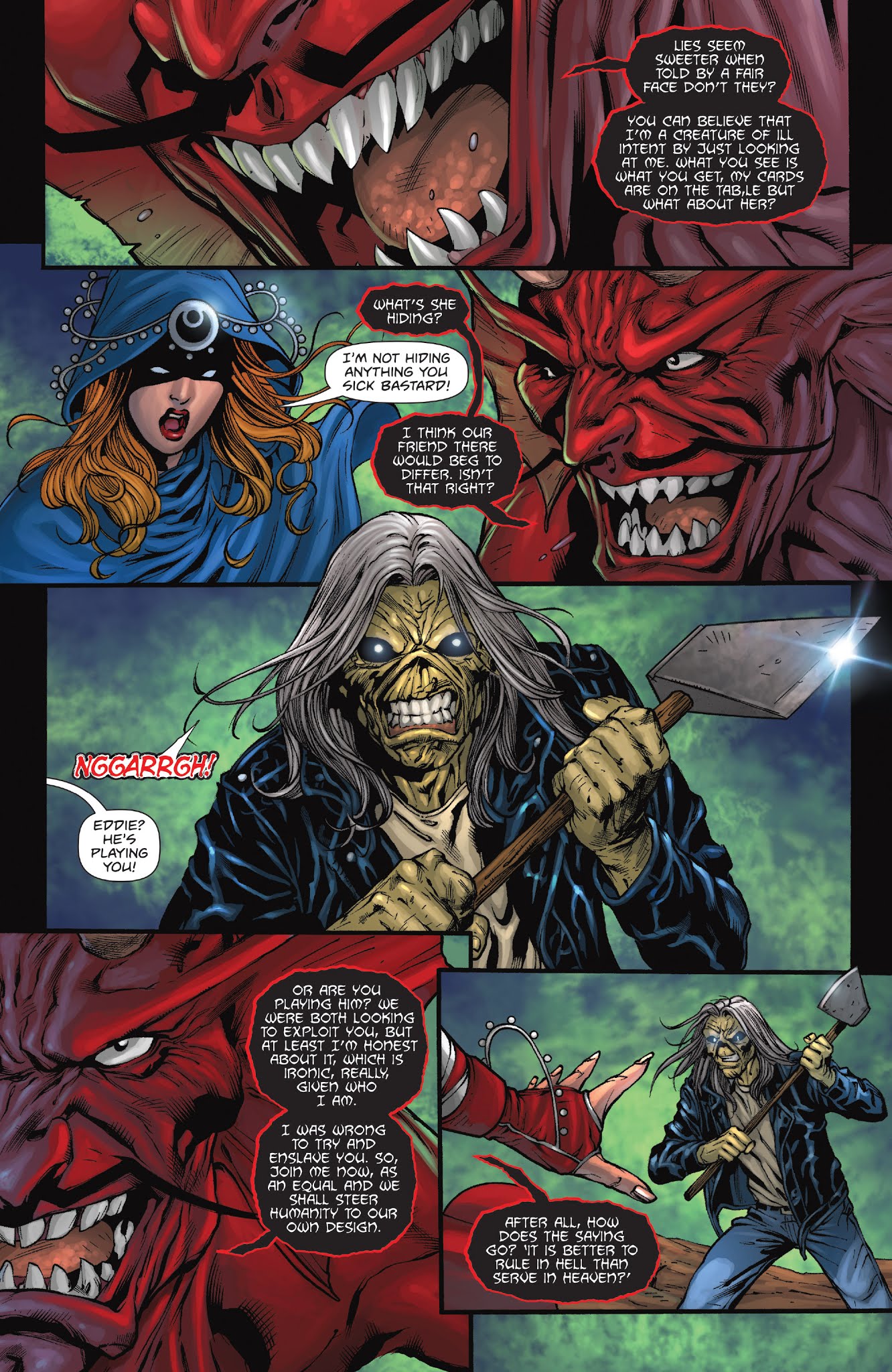 Read online Iron Maiden: Legacy of the Beast comic -  Issue #5 - 8