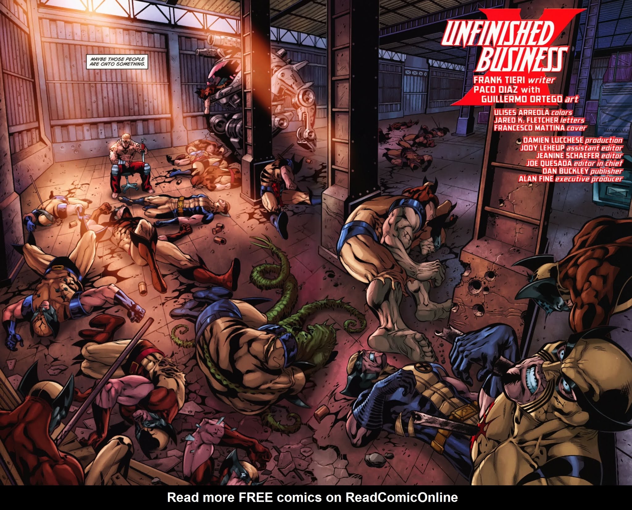 Read online Wolverine: Mr. X comic -  Issue # Full - 10