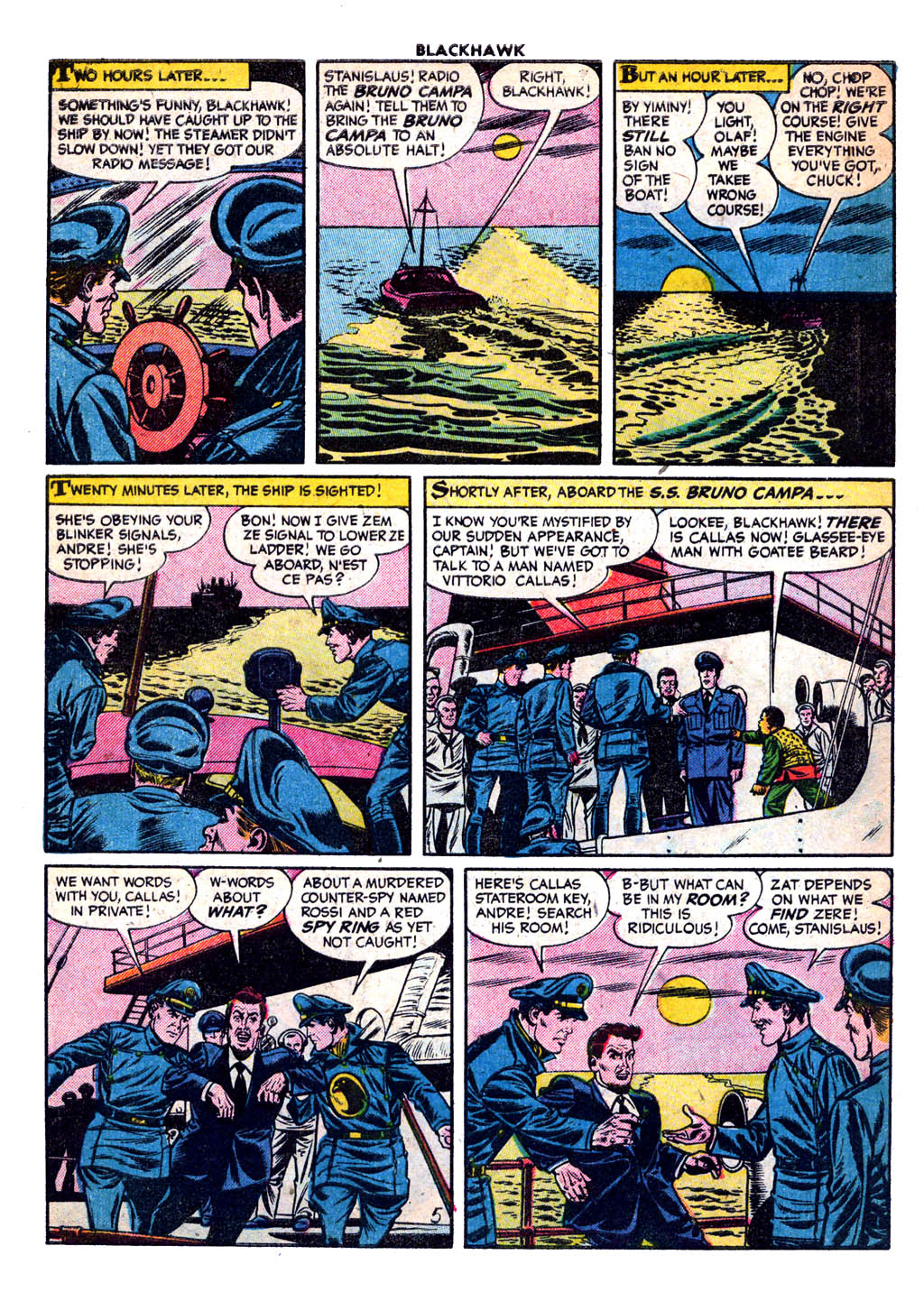 Read online Blackhawk (1957) comic -  Issue #105 - 7