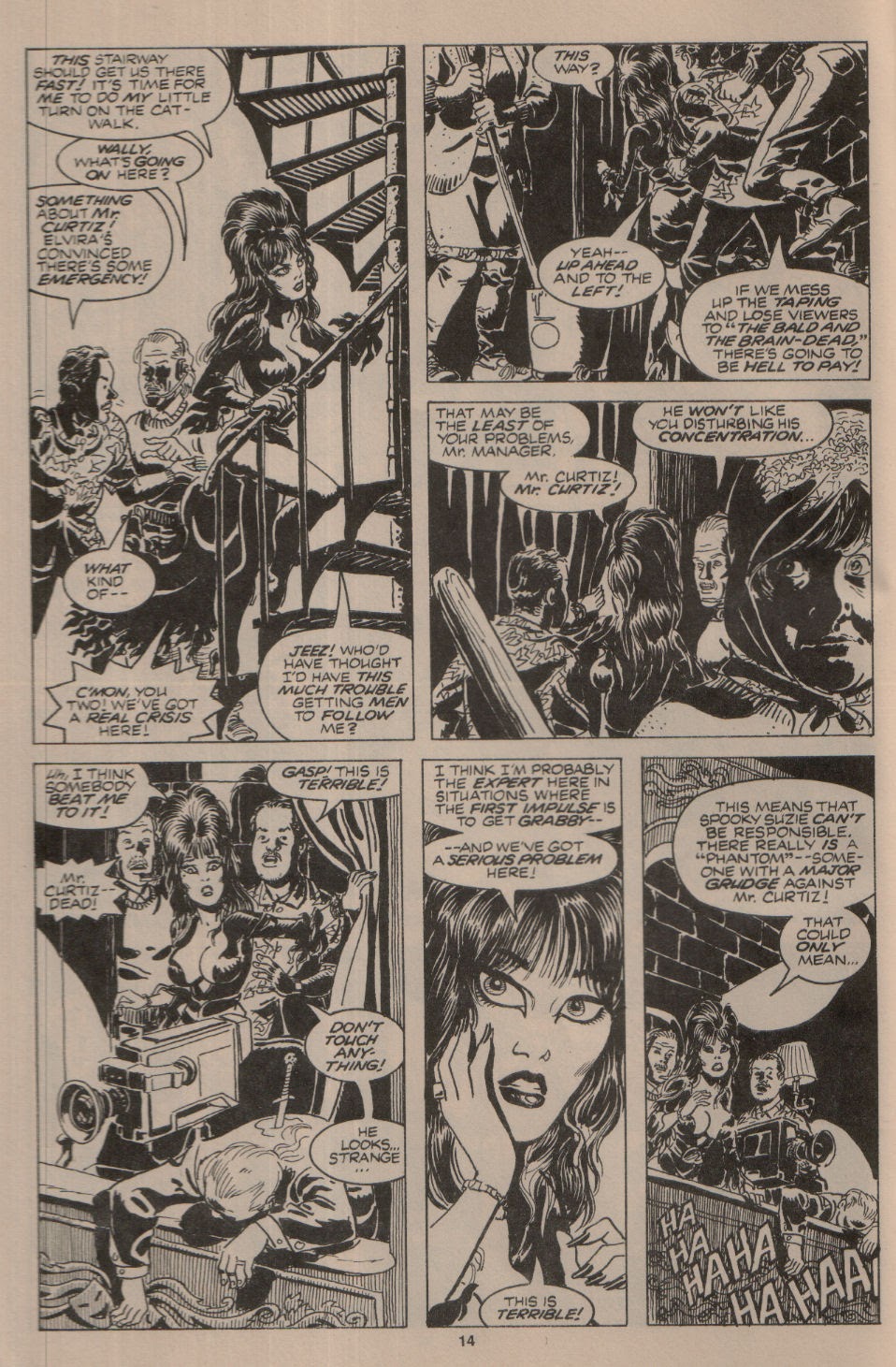 Read online Elvira, Mistress of the Dark comic -  Issue #11 - 15