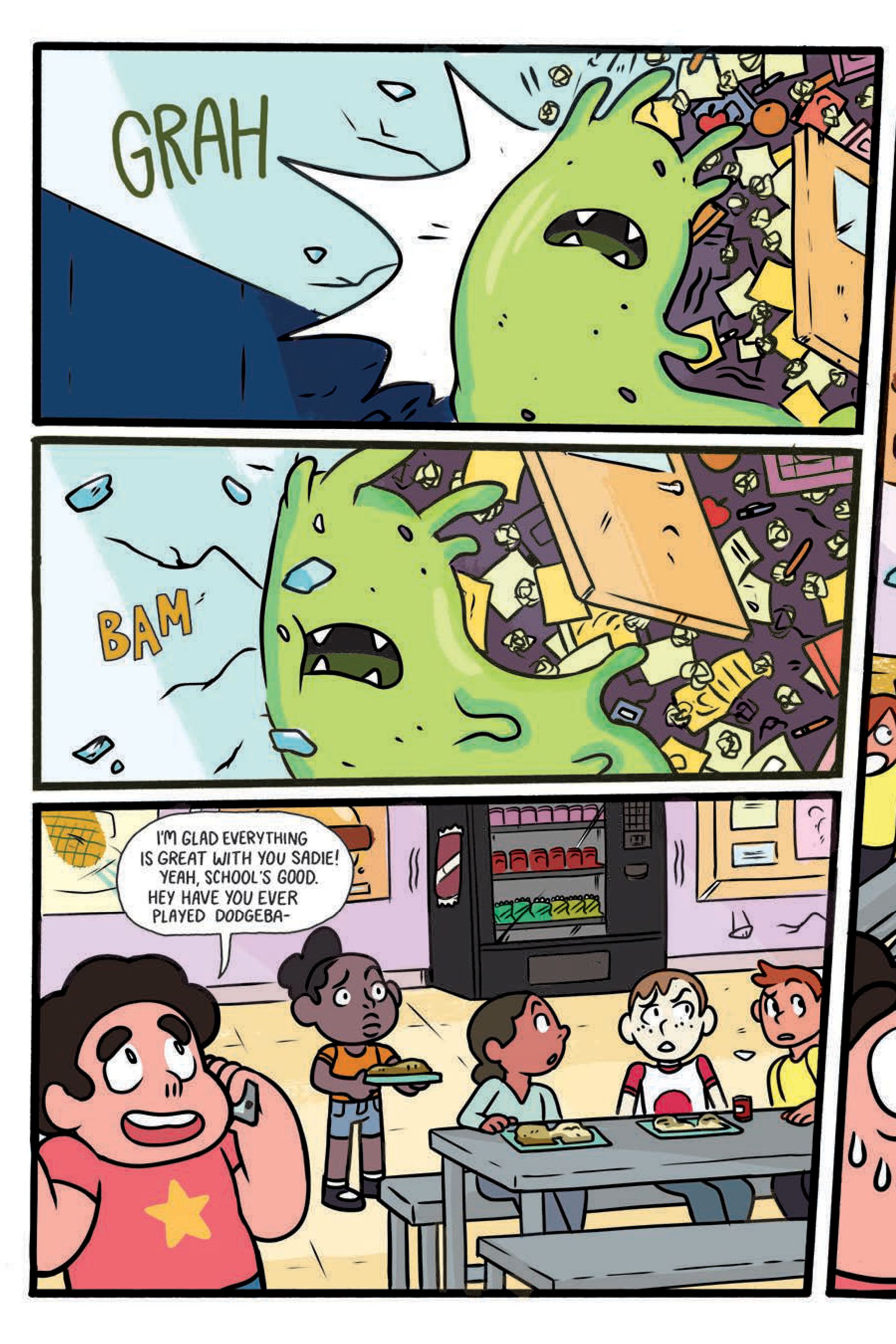 Read online Steven Universe: Too Cool For School comic -  Issue # TPB - 81