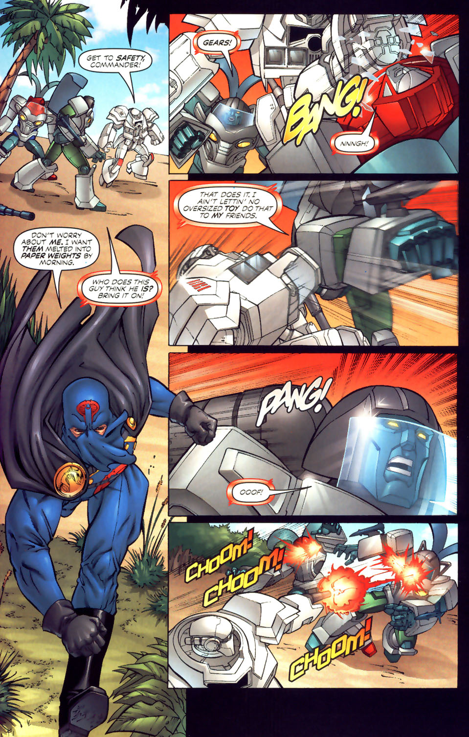 Read online G.I. Joe vs. The Transformers comic -  Issue #4 - 19