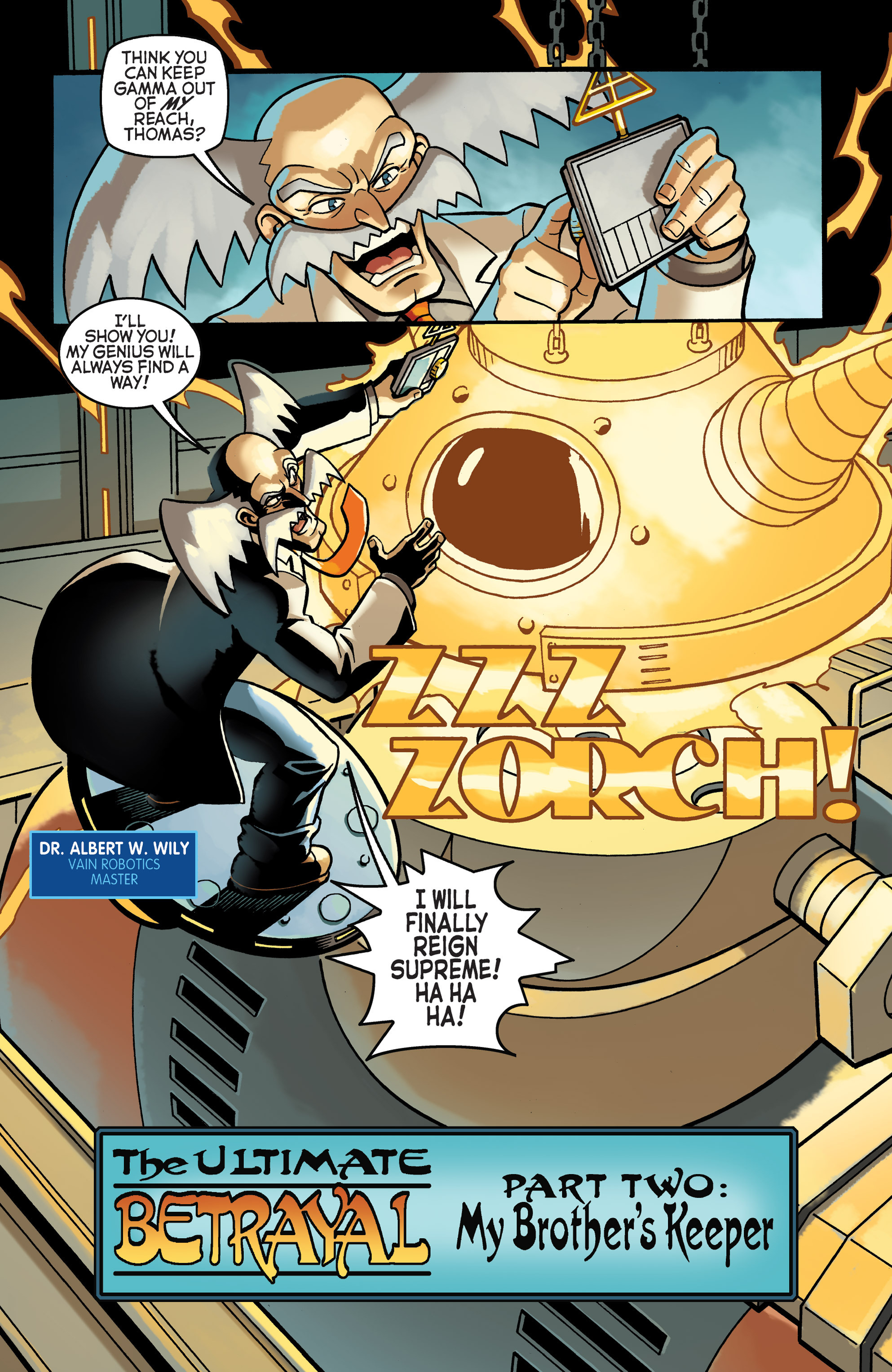 Read online Mega Man comic -  Issue #46 - 3