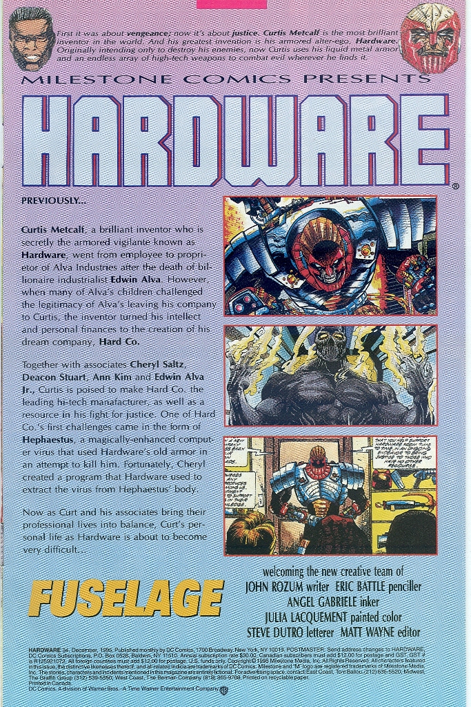 Read online Hardware comic -  Issue #34 - 2