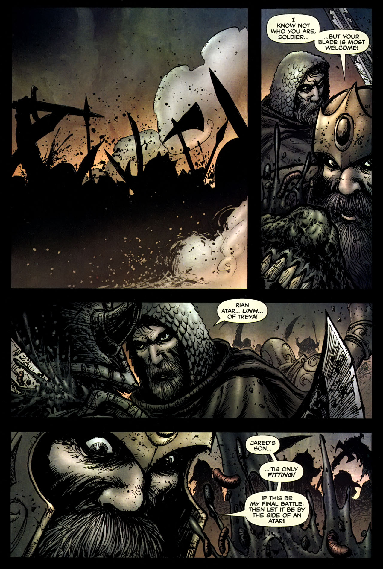 Read online Frank Frazetta's Death Dealer comic -  Issue #6 - 11