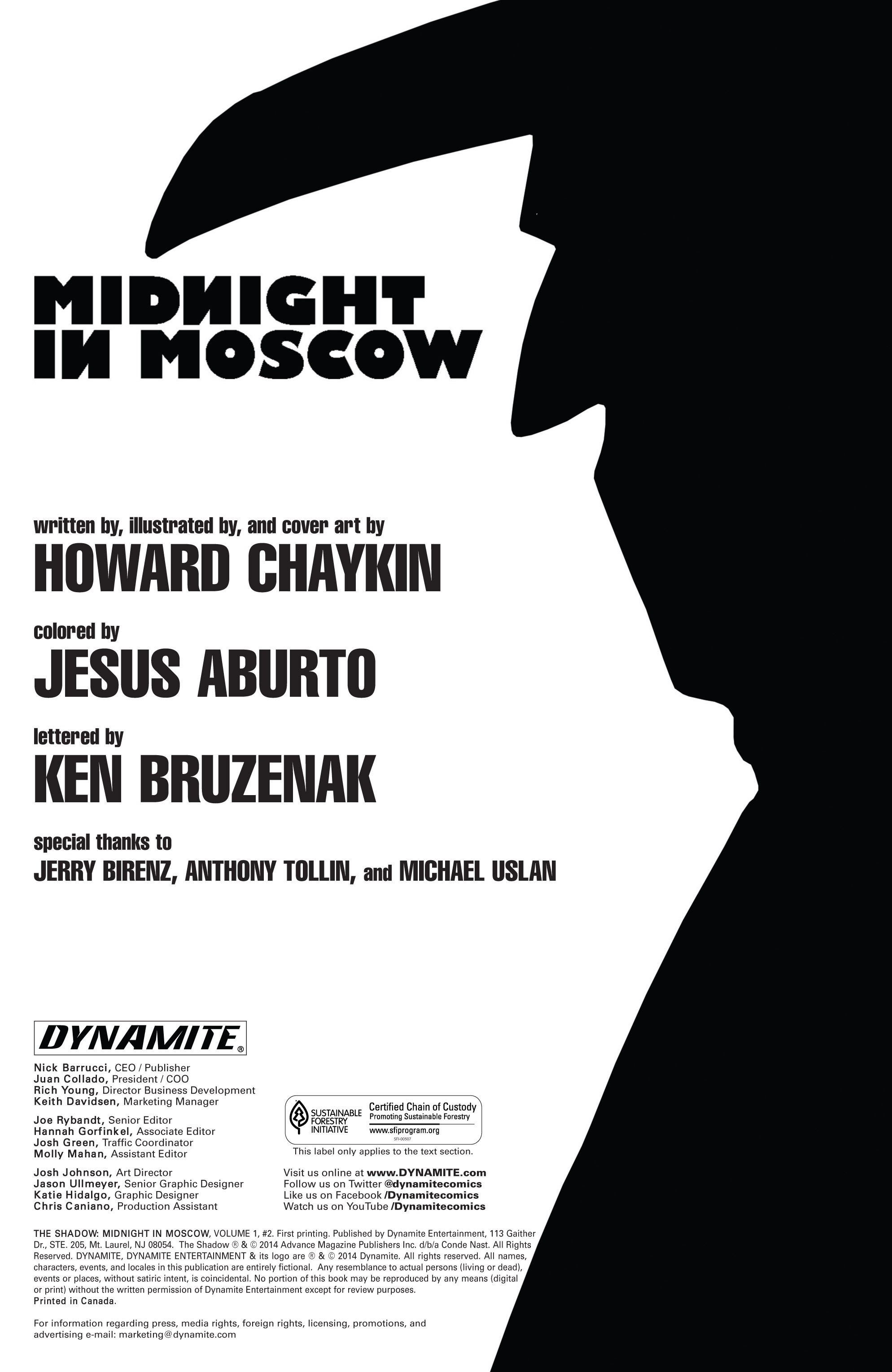 Read online The Shadow: Midnight in Moscow comic -  Issue #2 - 2