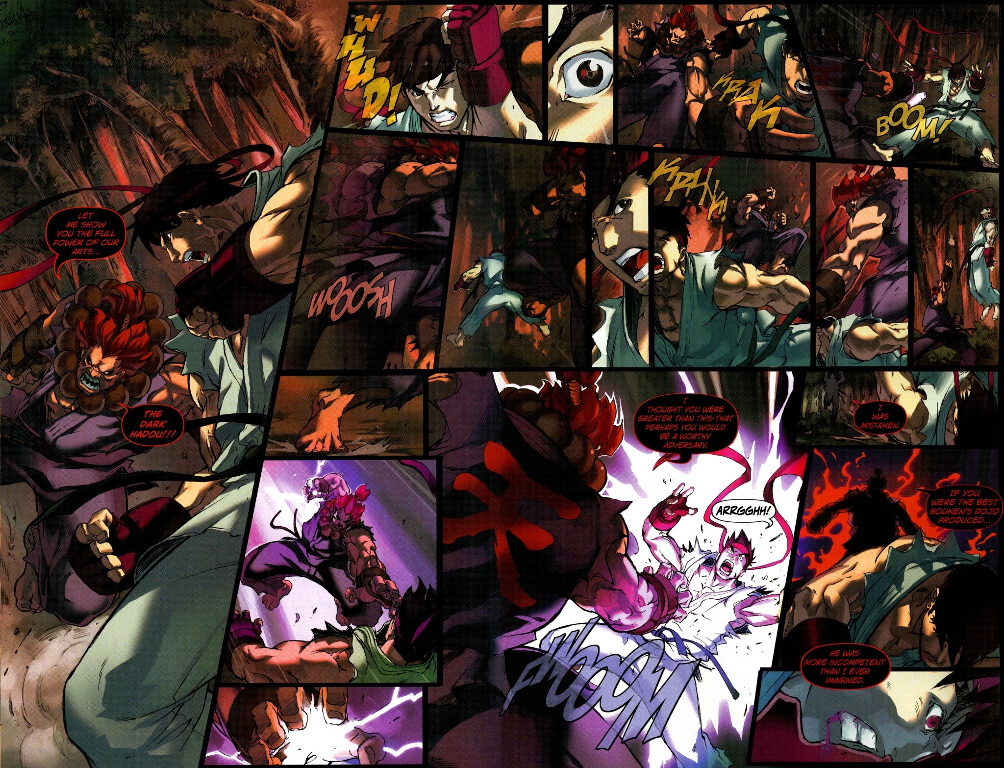 Read online Street Fighter (2003) comic -  Issue #6 - 14