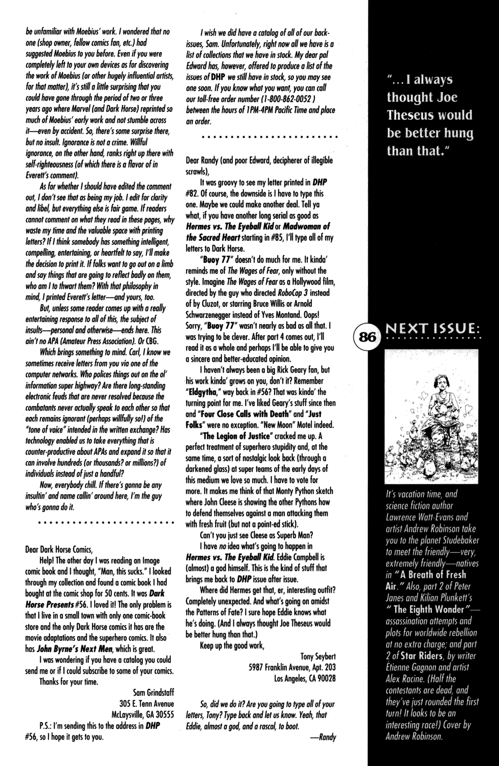 Dark Horse Presents (1986) Issue #85 #90 - English 19
