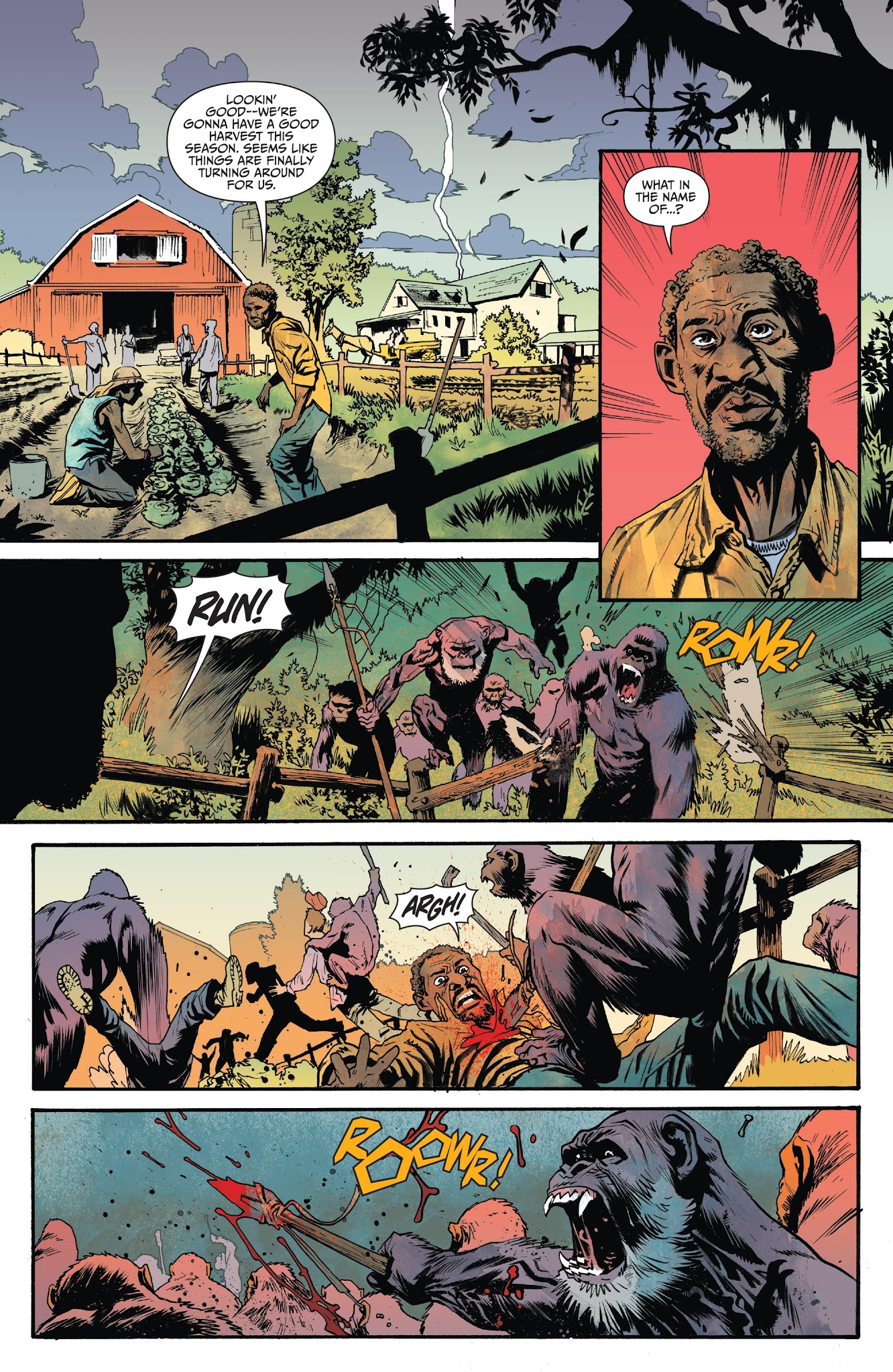 Read online War for the Planet of the Apes comic -  Issue #2 - 10