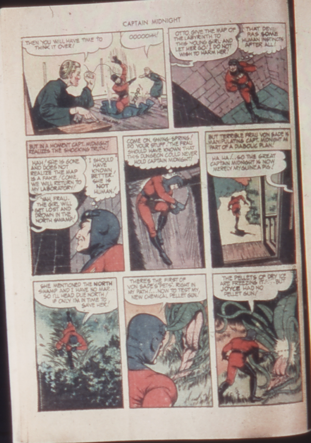 Read online Captain Midnight (1942) comic -  Issue #21 - 8