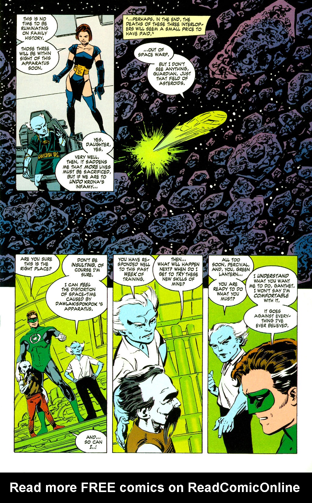 Read online Green Lantern: Ganthet's Tale comic -  Issue # Full - 34