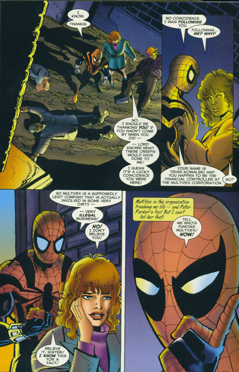Read online The Sensational Spider-Man (1996) comic -  Issue #5 - 7