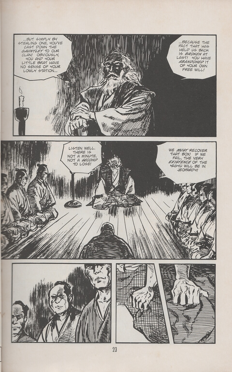 Read online Lone Wolf and Cub comic -  Issue #32 - 29