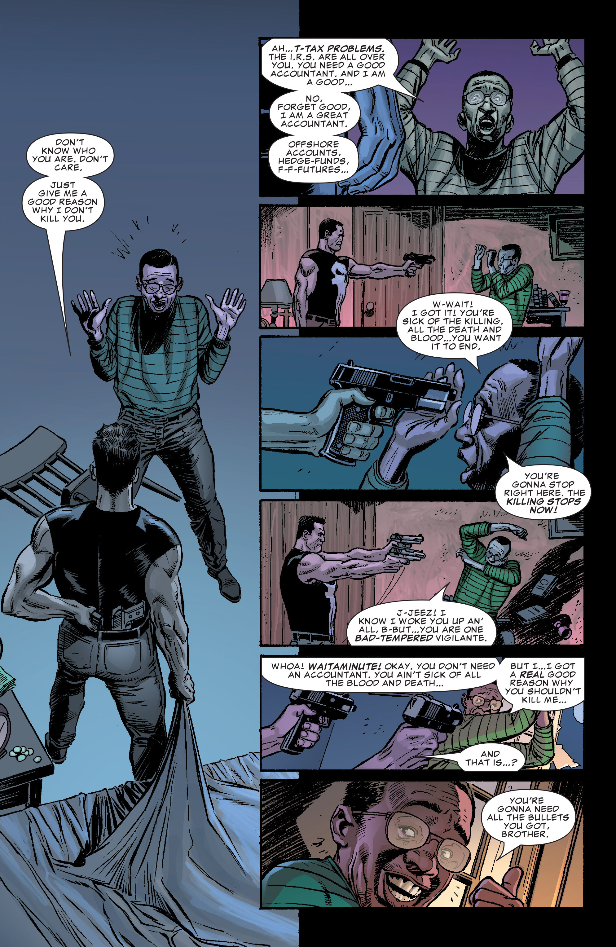 Read online Wolverine/Punisher comic -  Issue #3 - 4