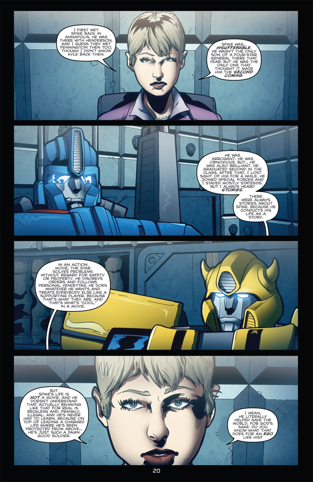 Read online The Transformers (2009) comic -  Issue #27 - 23