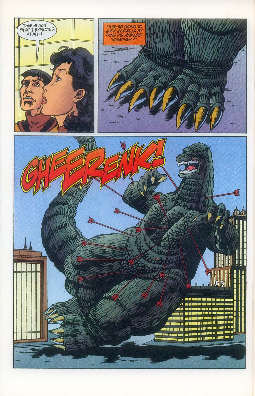 Read online Godzilla (1995) comic -  Issue #7 - 19