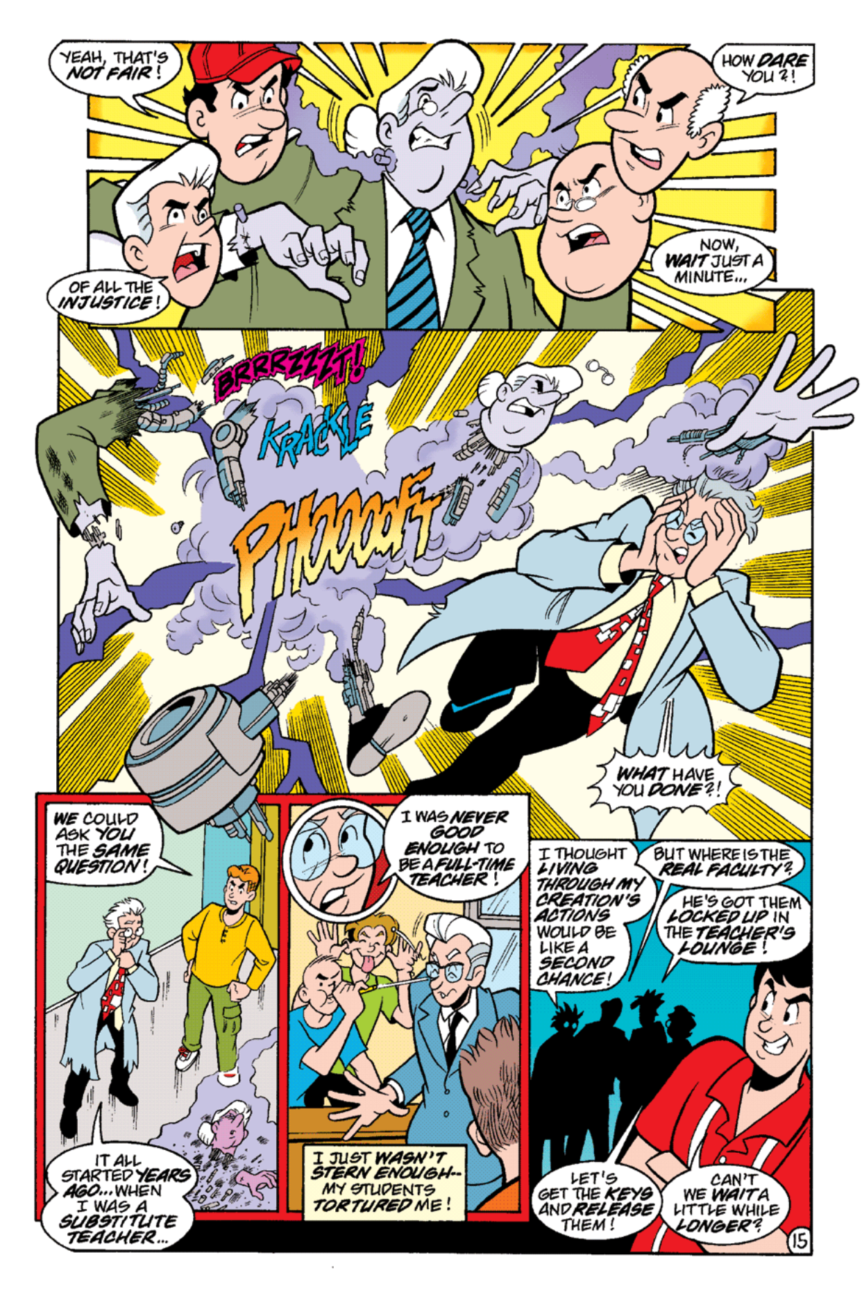 Read online Archie's Weird Mysteries comic -  Issue #16 - 17