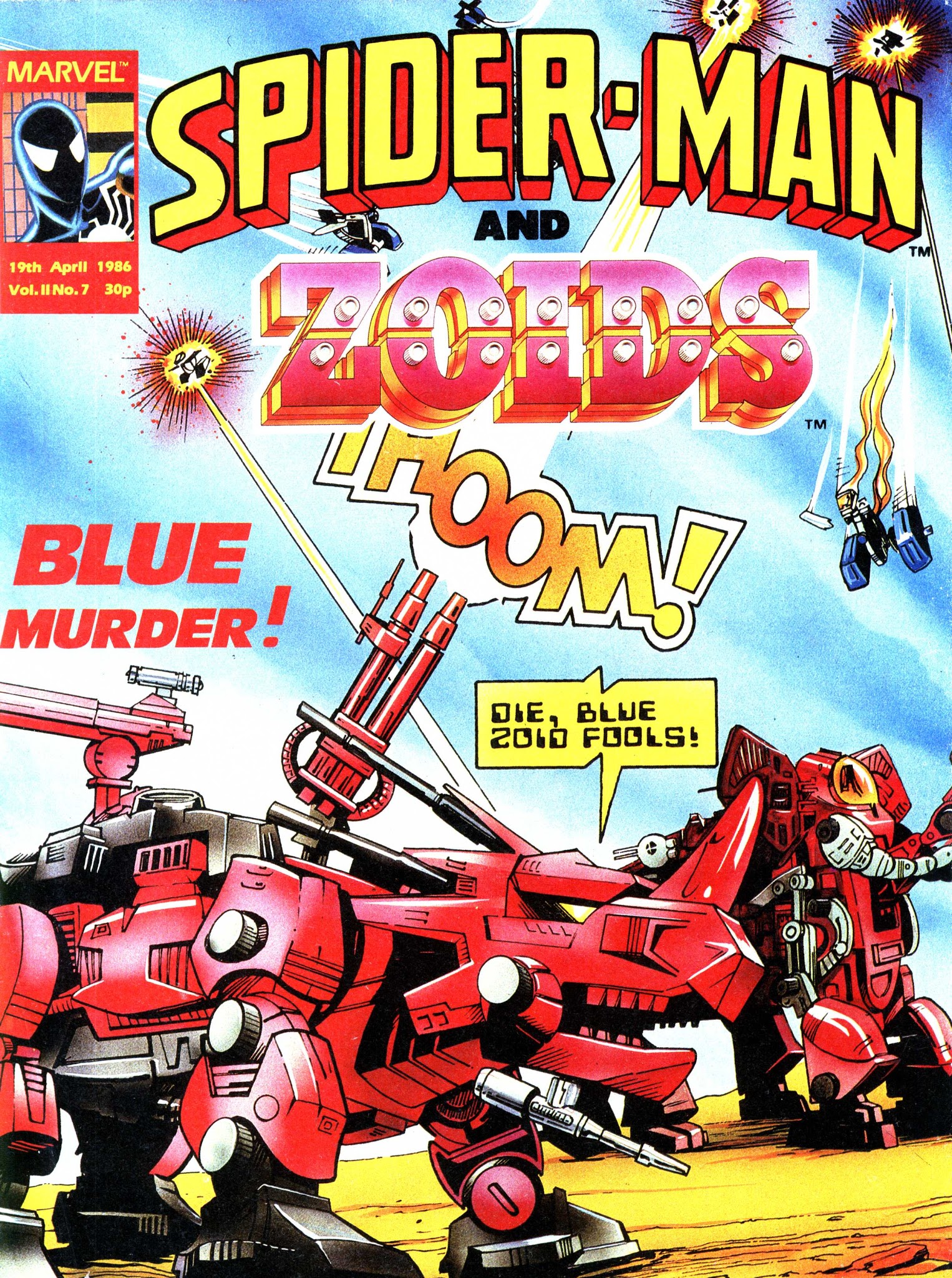 Read online Spider-Man and Zoids comic -  Issue #7 - 1