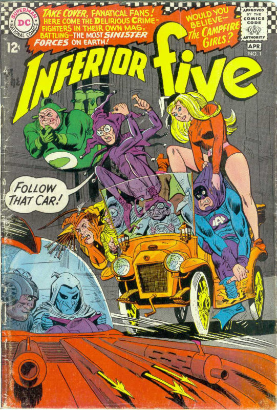 Read online The Inferior Five comic -  Issue #1 - 1