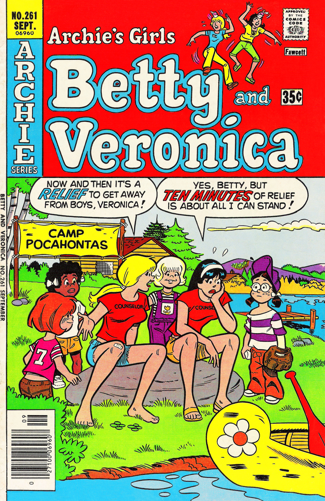 Read online Archie's Girls Betty and Veronica comic -  Issue #261 - 1