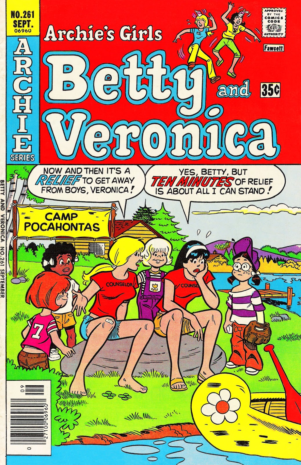 Archie's Girls Betty and Veronica 261 Page 1