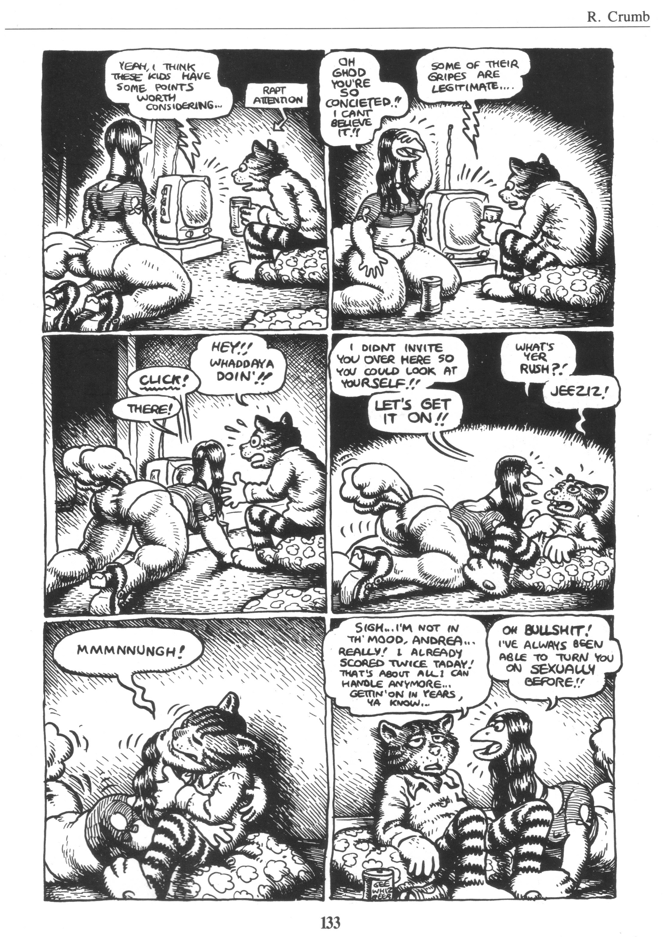 Read online The Complete Crumb Comics comic -  Issue # TPB 8 - 141