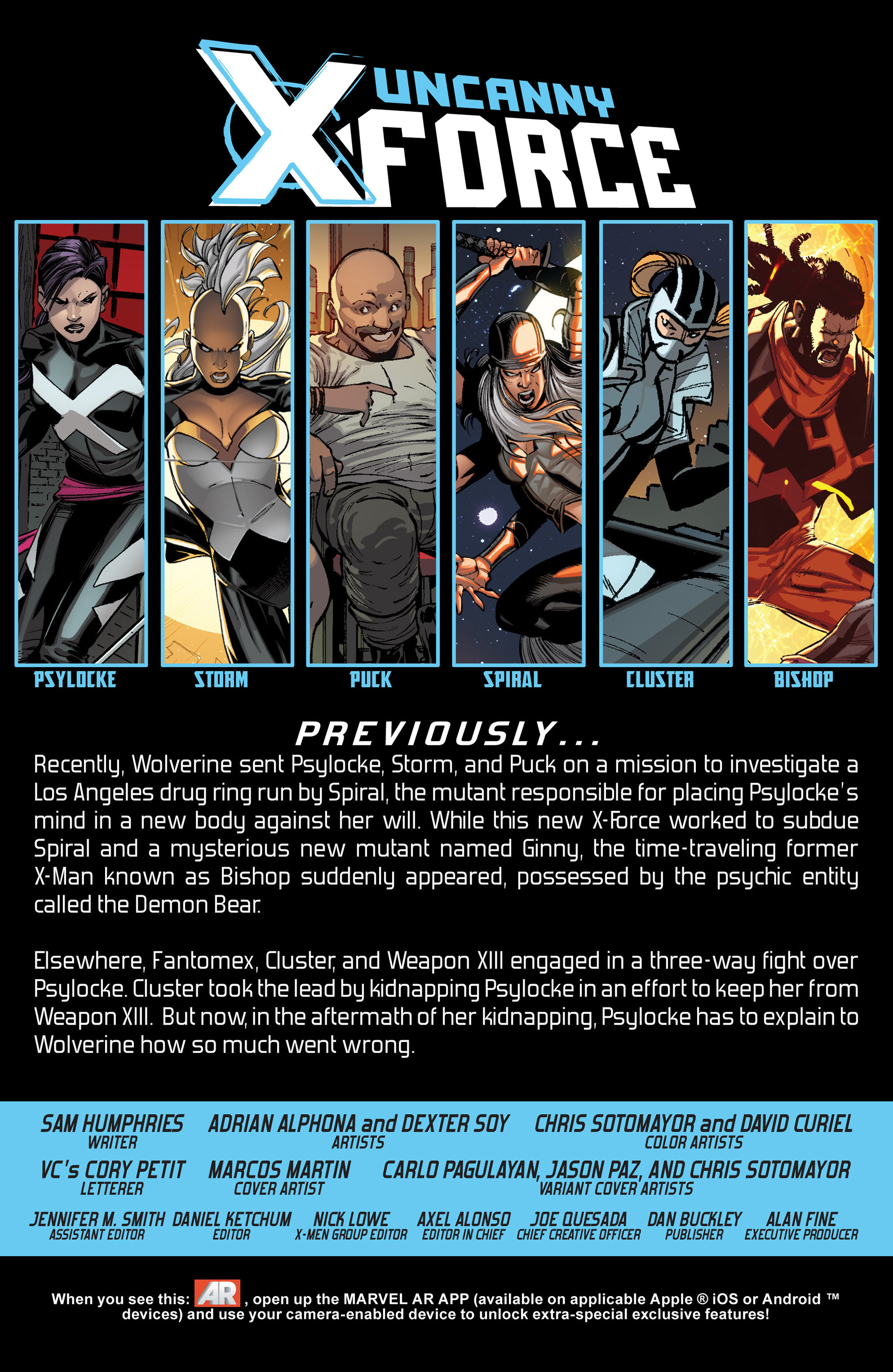 Read online Uncanny X-Force (2013) comic -  Issue #6 - 2
