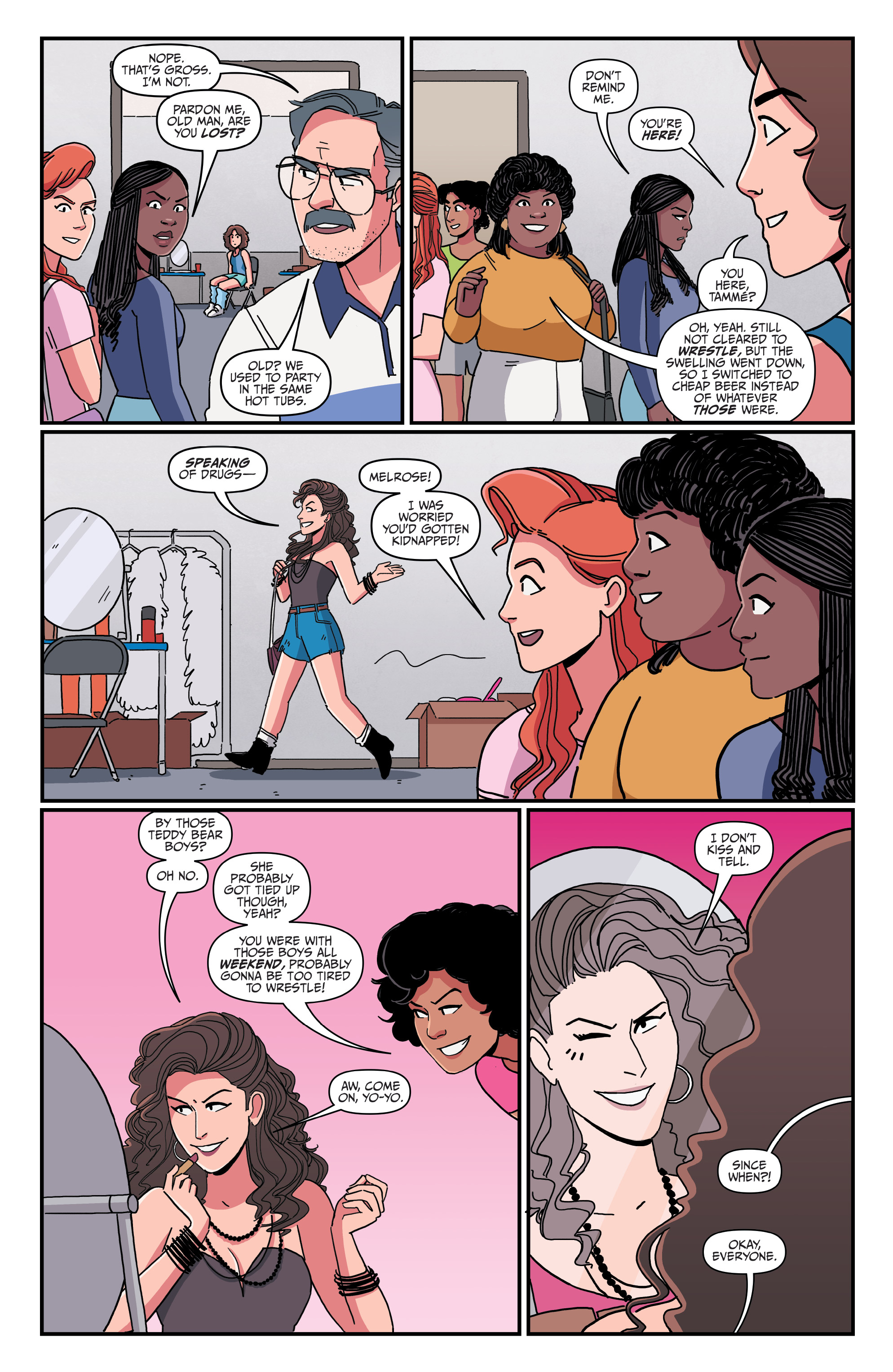Read online GLOW comic -  Issue #4 - 10