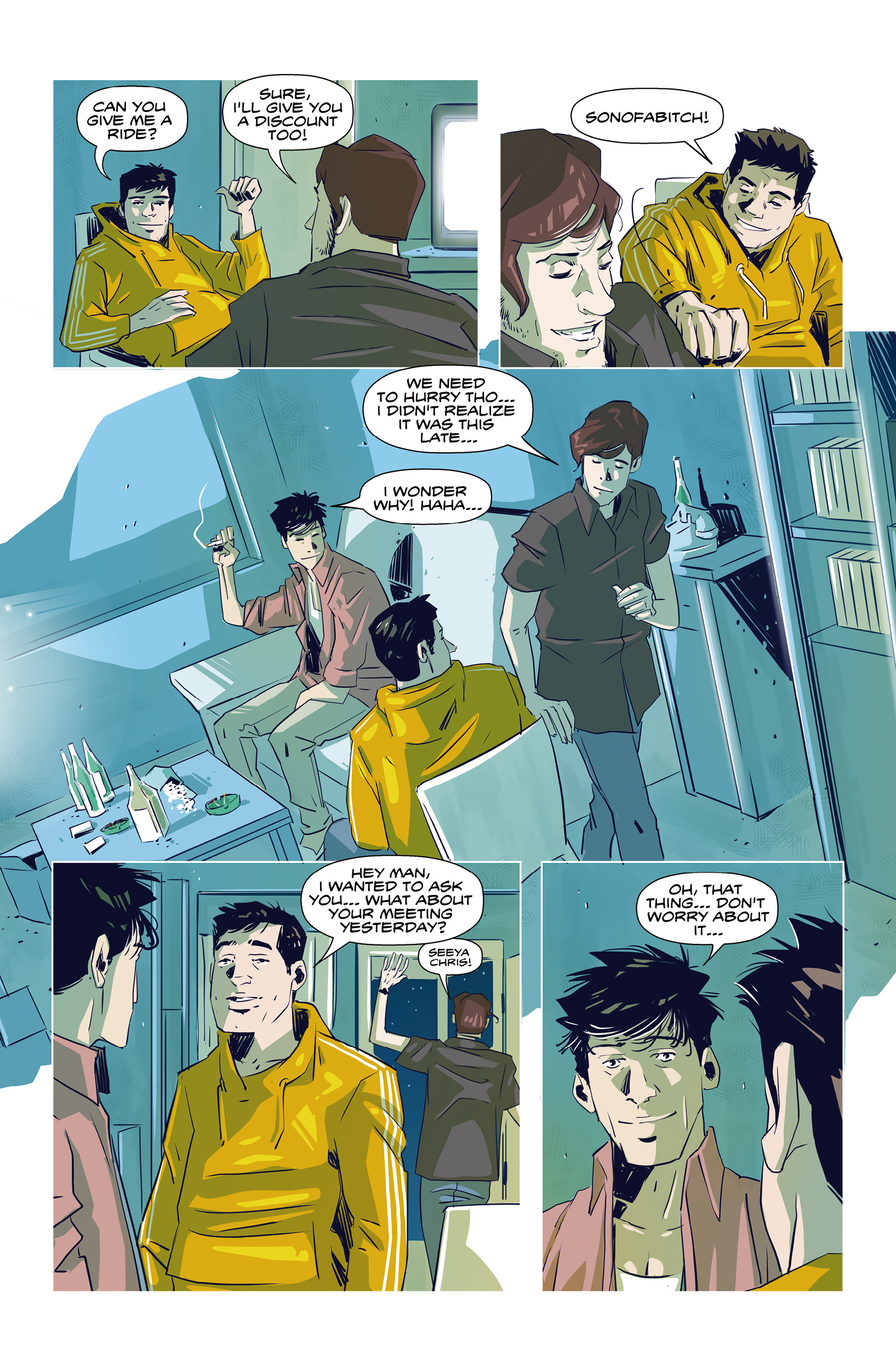 Read online Hotline Miami Wildlife comic -  Issue #2 - 17