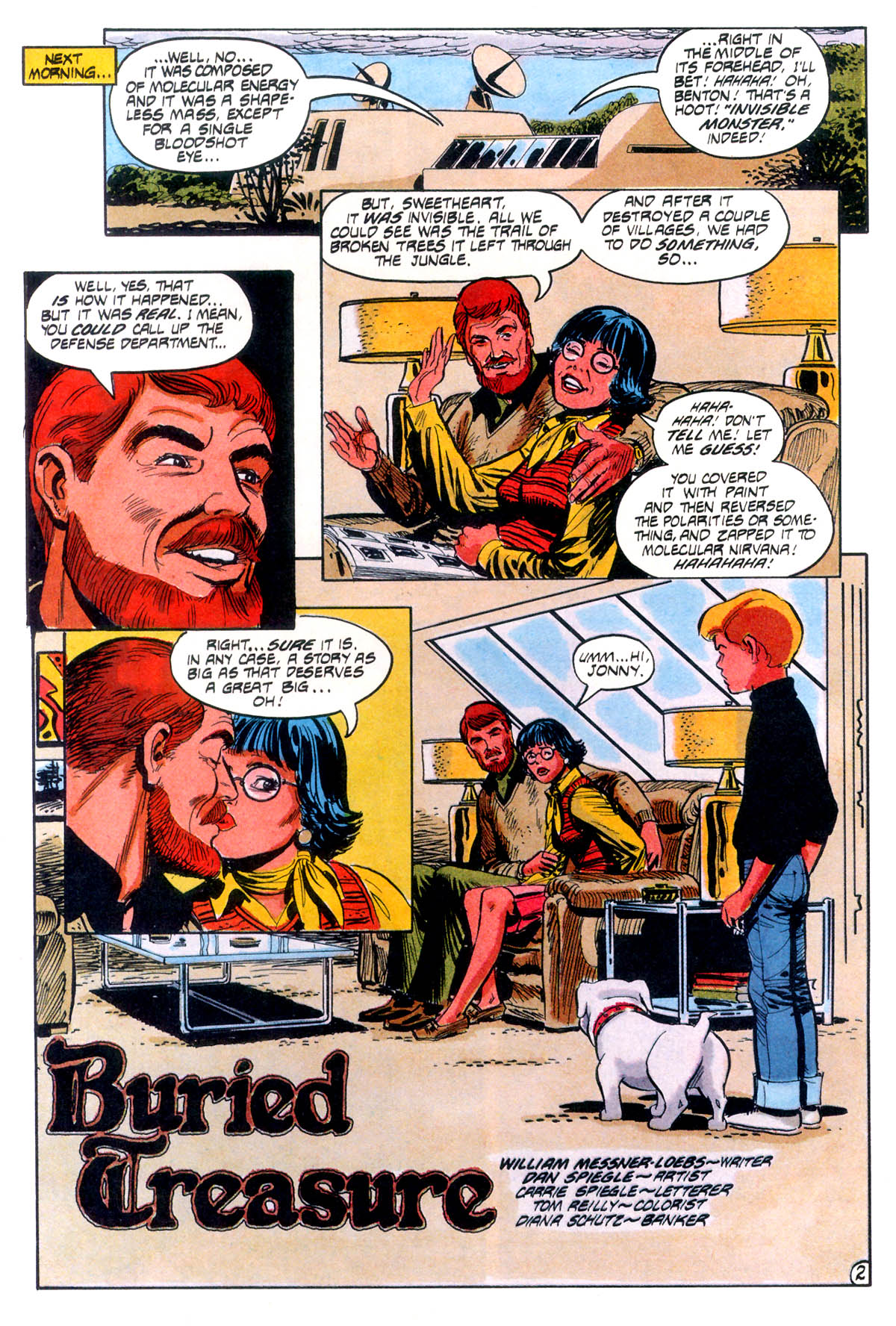 Read online Jonny Quest comic -  Issue #12 - 5