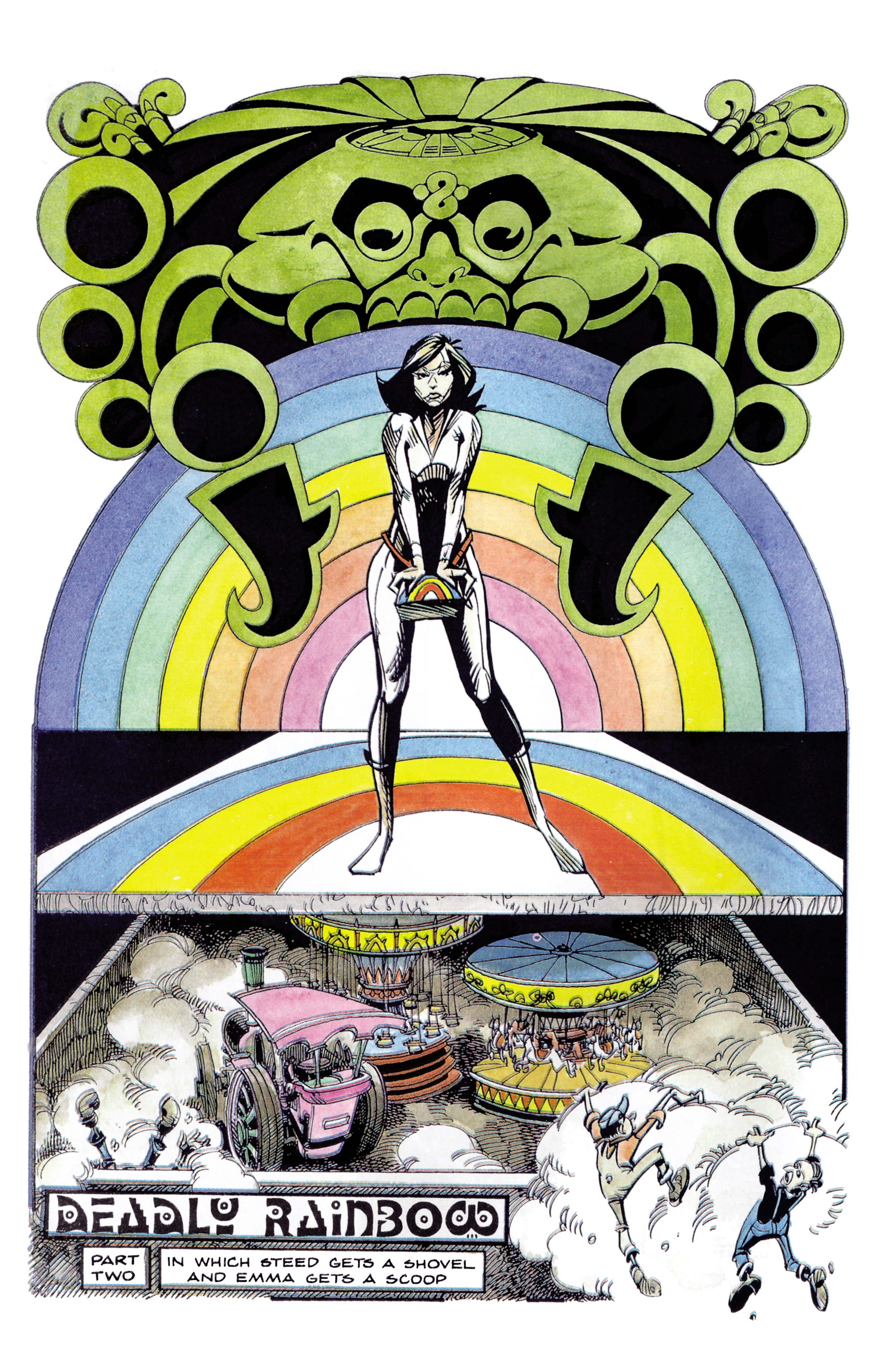 Read online Steed & Mrs. Peel: Golden Game comic -  Issue # Full - 129