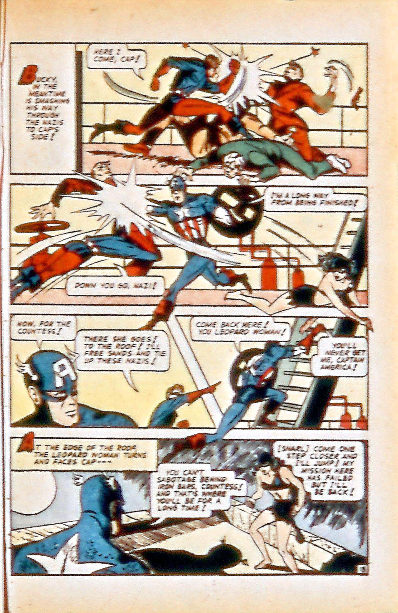 Read online Captain America Comics comic -  Issue #36 - 43