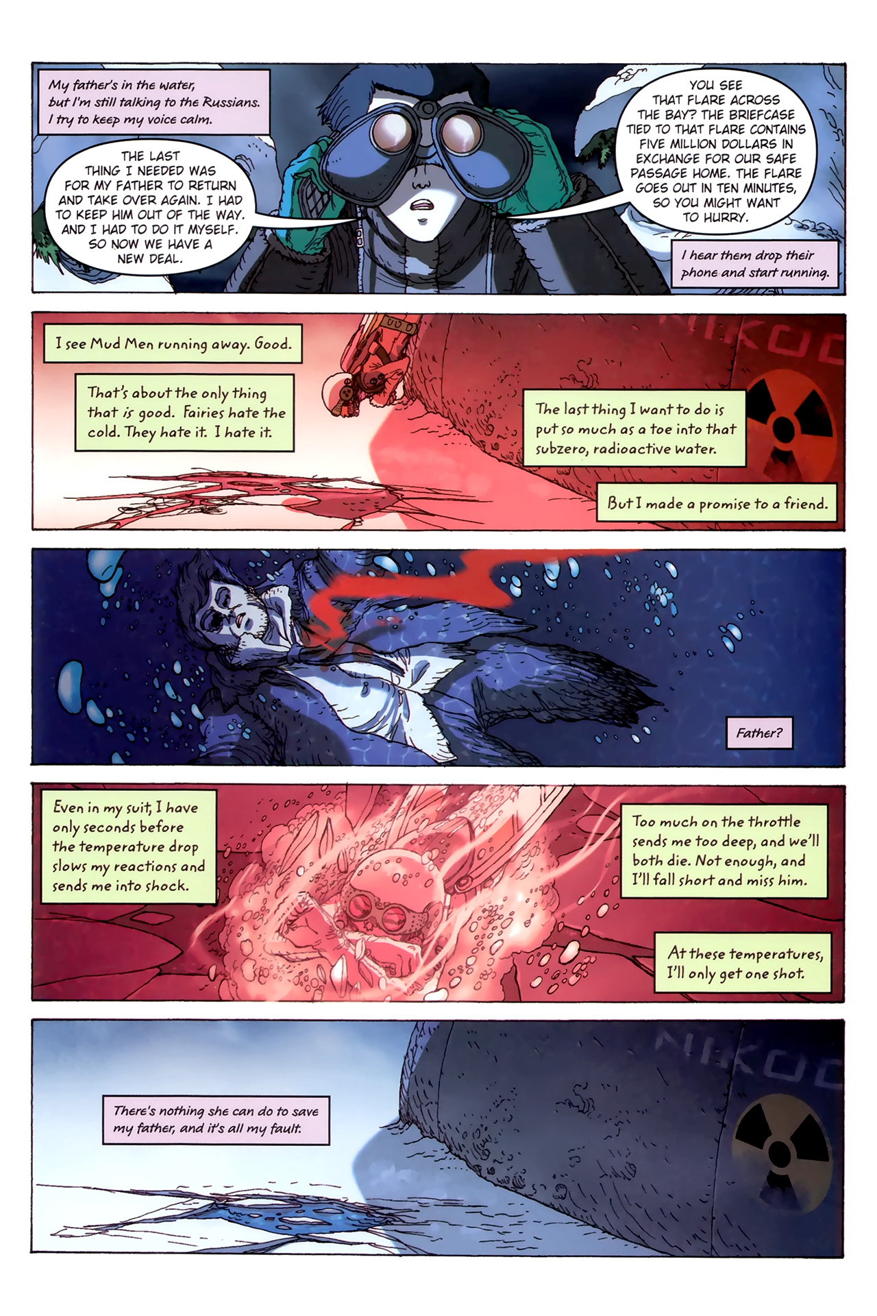 Read online Artemis Fowl: The Arctic Incident comic -  Issue # TPB - 122