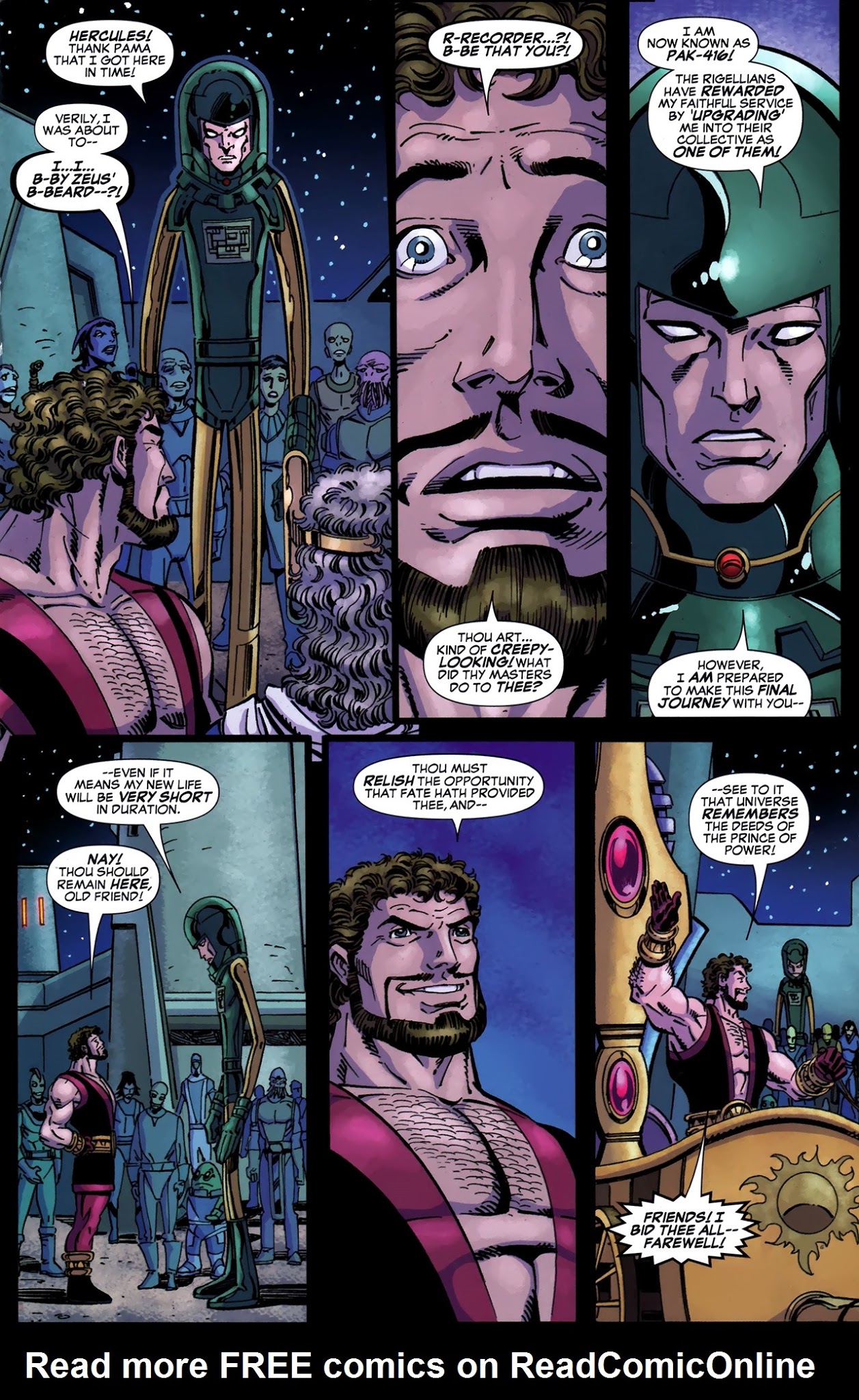 Read online Hercules: Twilight of a God comic -  Issue #4 - 14