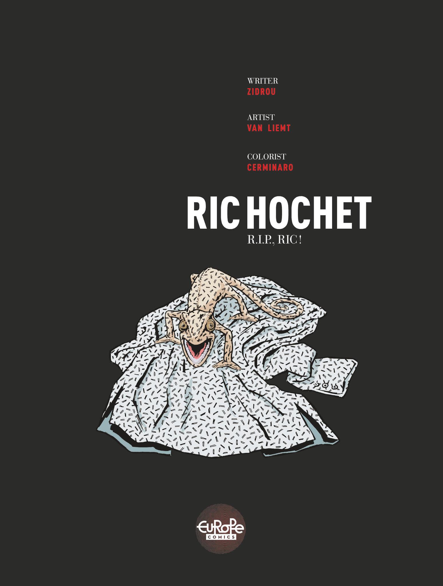 Read online The Mighty Return of Ric Hochet comic -  Issue #1 - 2