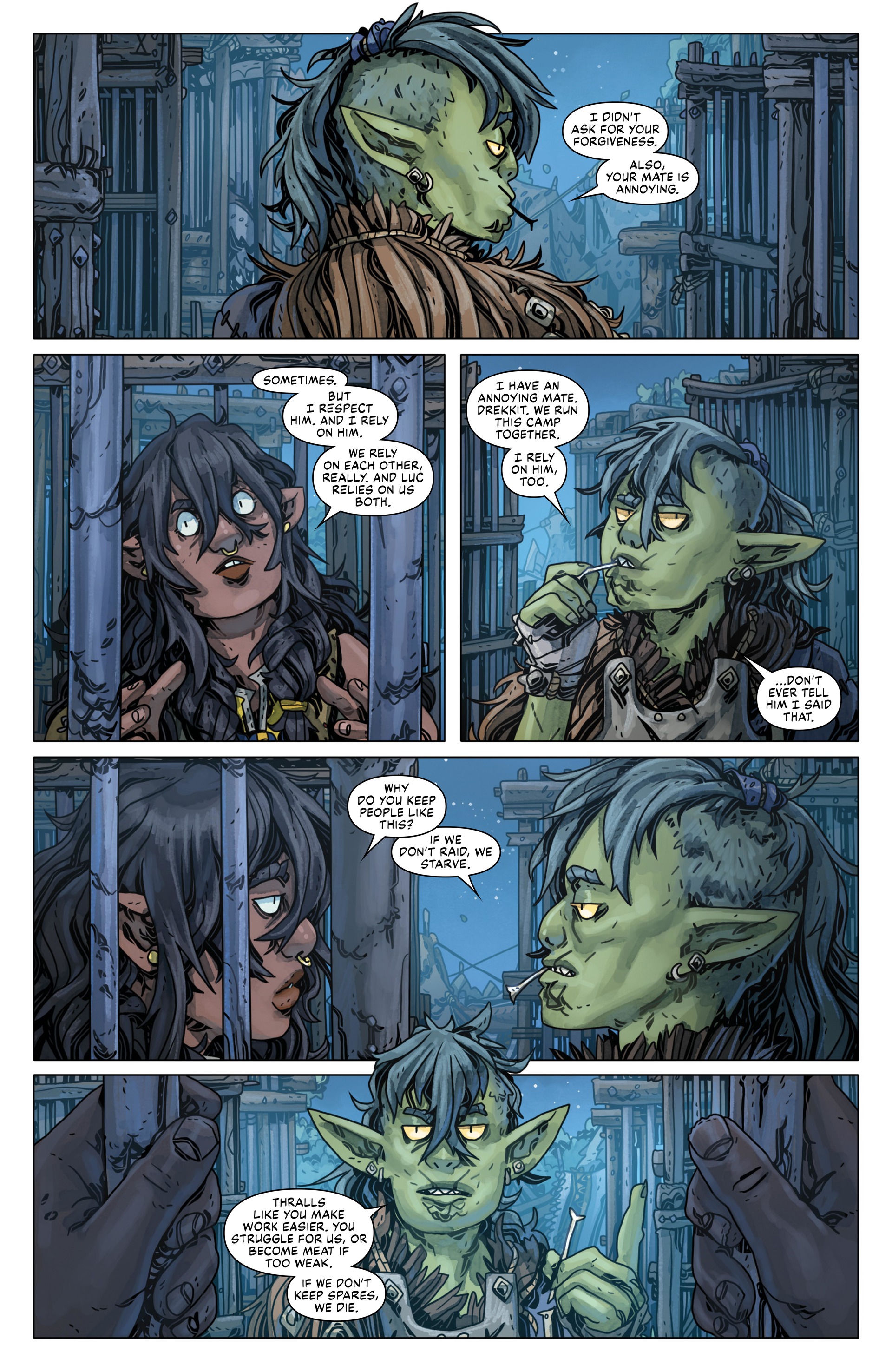 Read online Critical Role: The Mighty Nein Origins - Nott the Brave comic -  Issue # Full - 27