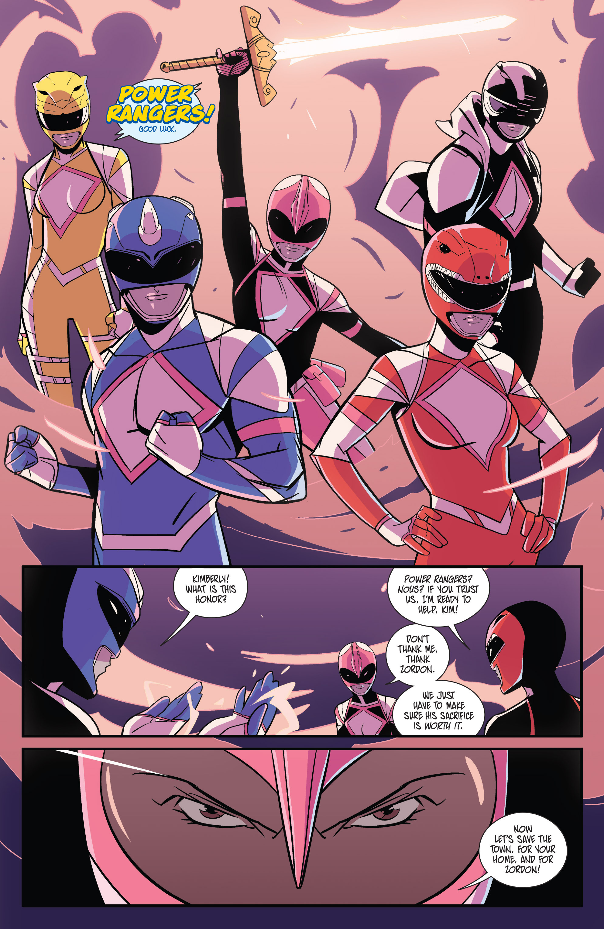 Read online Mighty Morphin Power Rangers: Pink comic -  Issue #4 - 18