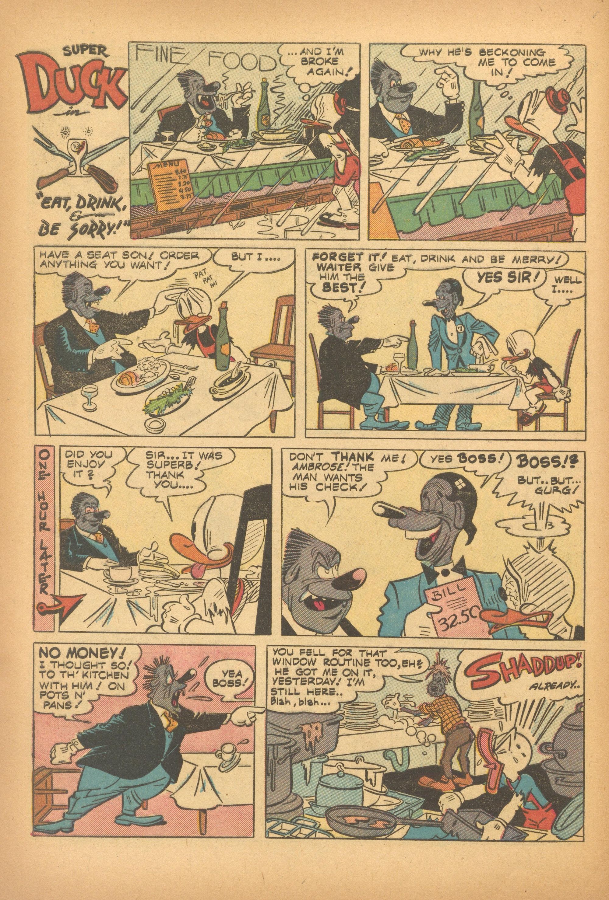 Read online Super Duck Comics comic -  Issue #61 - 10