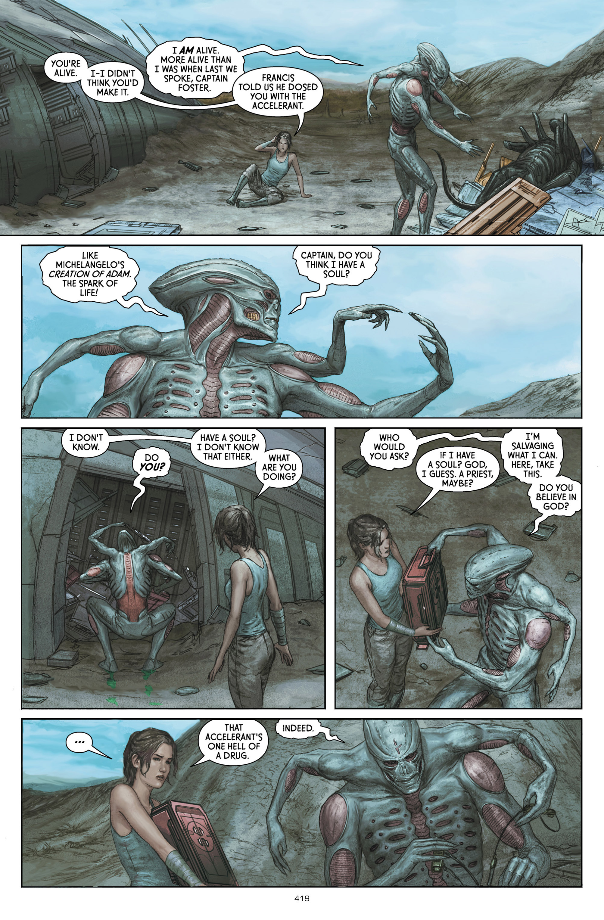 Read online Prometheus: The Complete Fire and Stone comic -  Issue # Full (Part 2) - 157