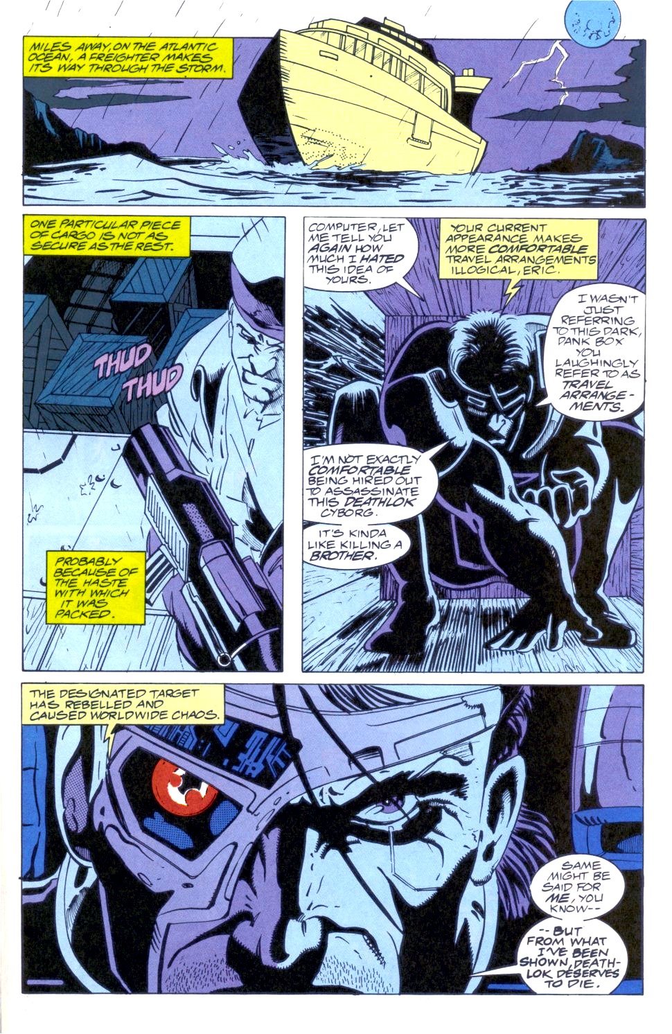 Read online Deathlok (1991) comic -  Issue #18 - 17