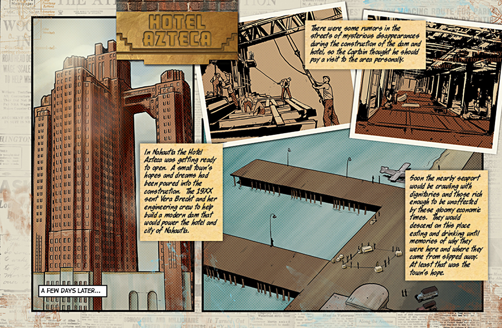 Read online The Adventures of the 19XX comic -  Issue #2 - 9