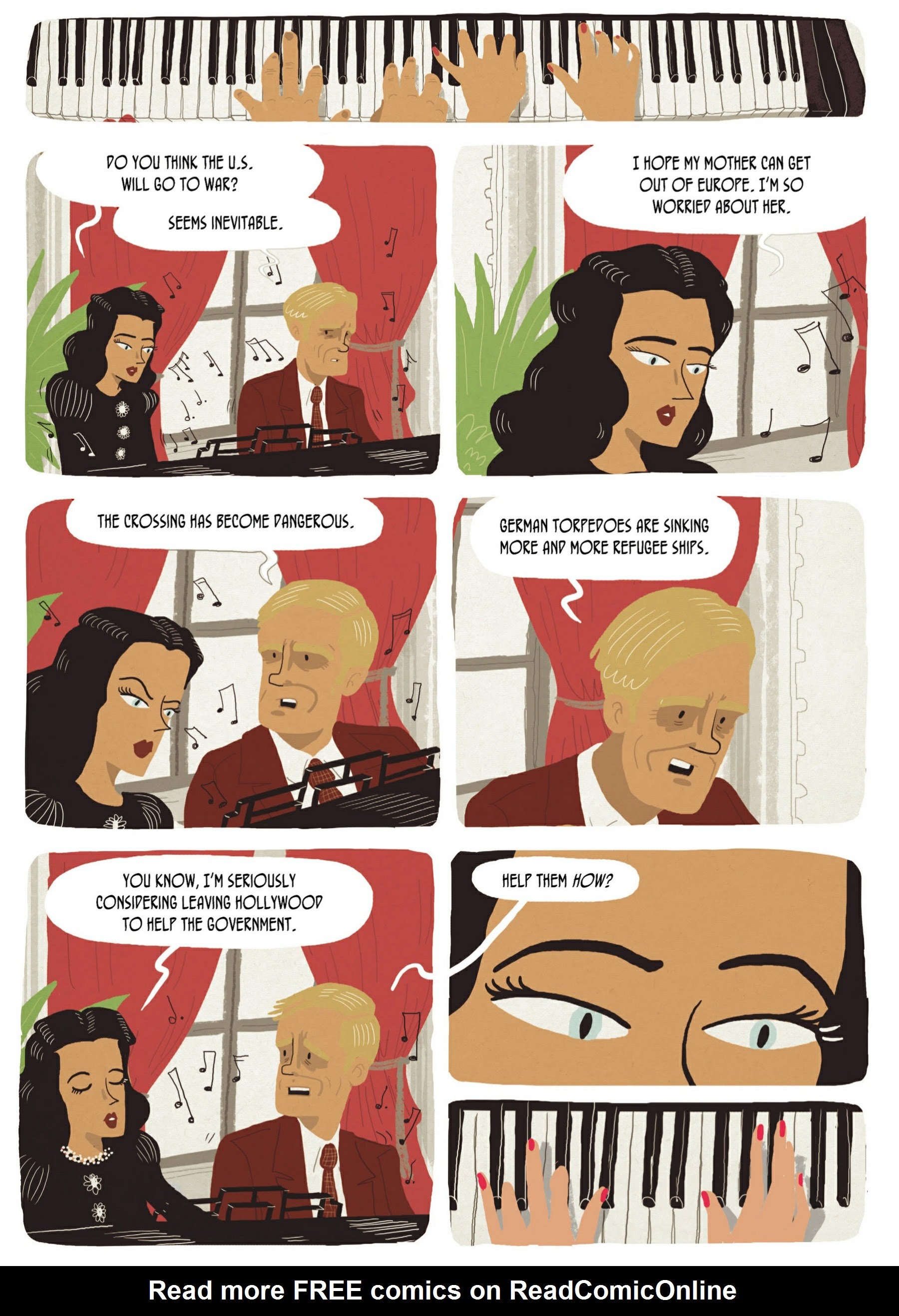 Read online Hedy Lamarr: An Incredible Life comic -  Issue # TPB (Part 2) - 11