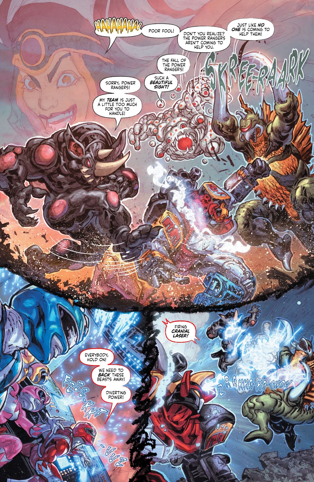 Godzilla vs. The Mighty Morphin Power Rangers issue 3 - Page 8