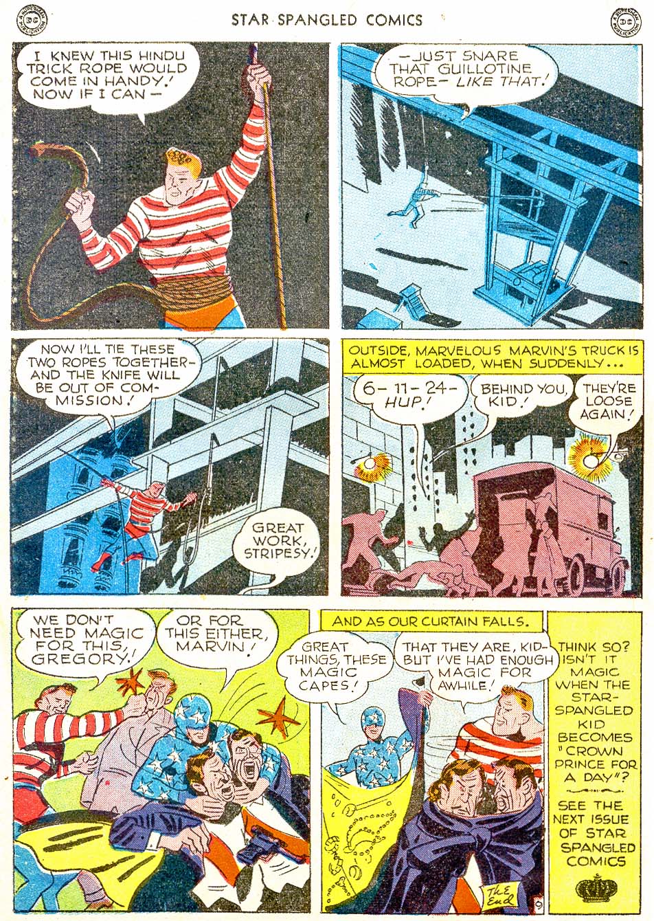 Read online Star Spangled Comics comic -  Issue #59 - 36