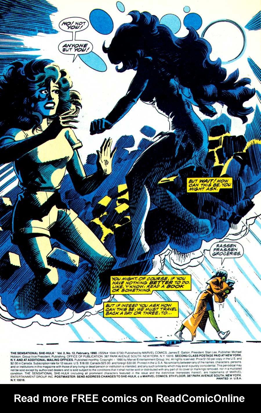 Read online The Sensational She-Hulk comic -  Issue #12 - 2