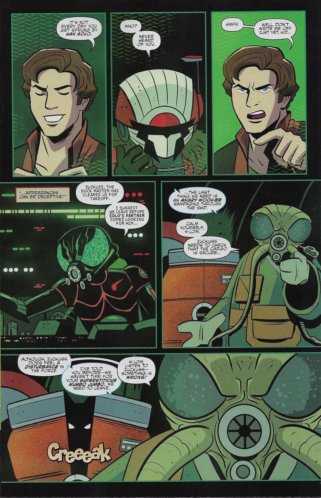 Read online Free Comic Book Day 2018 comic -  Issue # Star Wars Adventures - 7